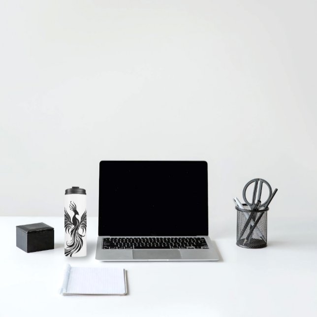 Termo Combustible el fuego - Tumbler de viaje de Phoenix (Subido por el creador)