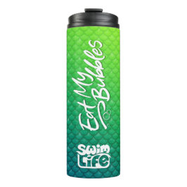 Termo "Come My Bubbles" Escalas verdes/Verde azuladas Sw