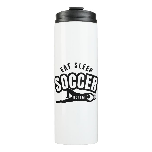 Termo comer dormir fútbol repetir  (Anverso)