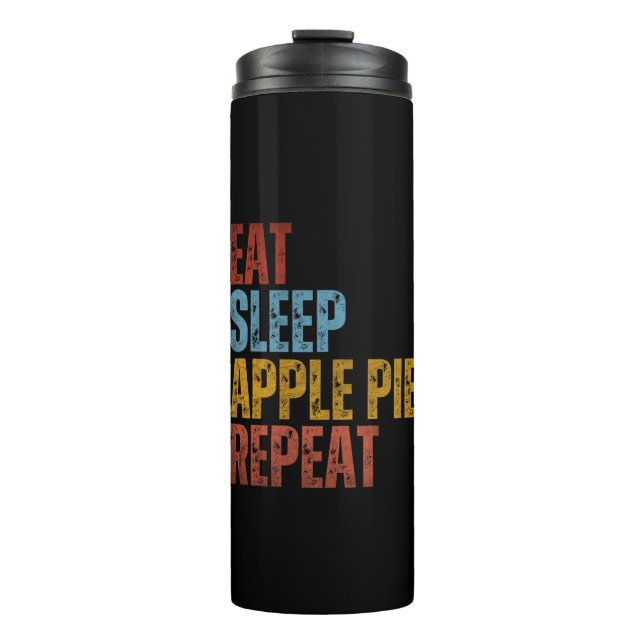 TERMO COMER DORMIR PASTEL DE MANZANA REPETIR (Anverso)