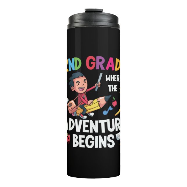 Termo Comienza la 2ª clase de profesor Adventure (Anverso)