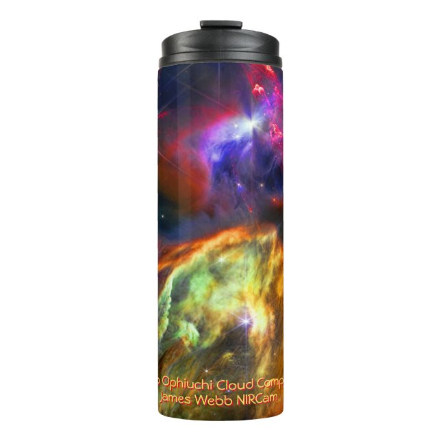 Termo Complejo Rho Ophiuchi Cloud - James Webb NIRCam (Anverso)