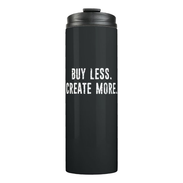 Termo Comprar menos Crear más (Anverso)