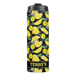 Termo 🍋 Con nombre 🍋 lemon picklebal Thermal Tumbler