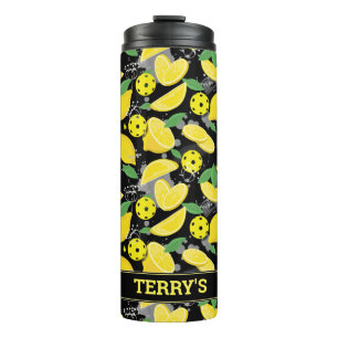 Termo 🍋 Con nombre 🍋 lemon picklebal Thermal Tumbler