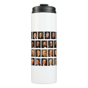Termo con retratos del POTUS