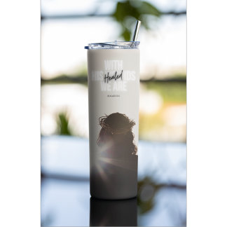 Termo CON SUS HERIDAS, NOSOTROS SOMOS BOMBARDEOS térmico