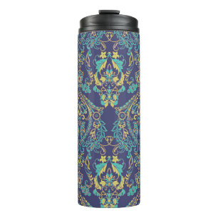Termo Con textura floral. Patrón vintage sin foco de Da