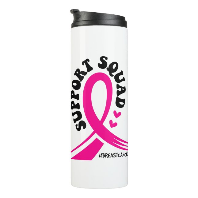 Termo Concienciación sobre el cáncer de mama Servicios m (Rotado hacia la derecha)