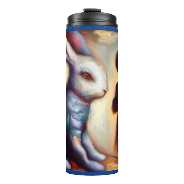 Termo Conejo animal espiritual 2 (Anverso)