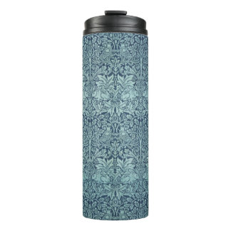 Termo Conejo Brer de William Morris Patrón de Textil Azu