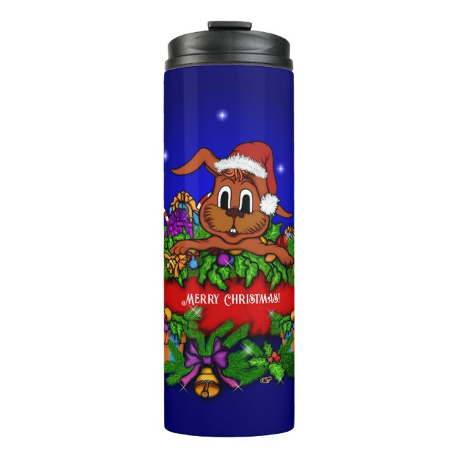 Termo Conejo de navidades (Anverso)