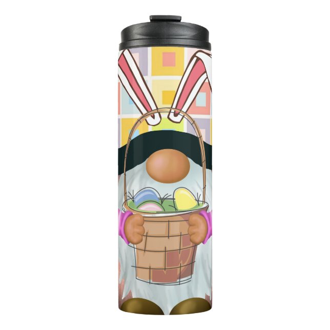Termo Conejo de Pascua con canasta (Anverso)
