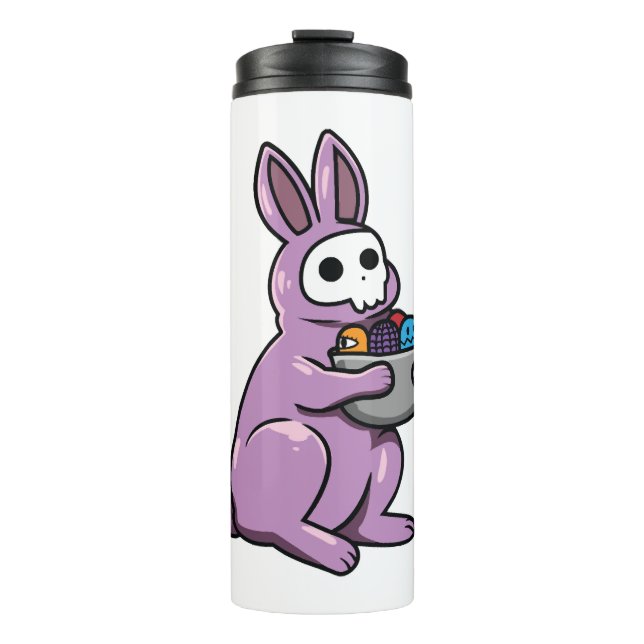 Termo Conejo Gótico Bunny Gótico Gótico Emo de Pascua Gó (Anverso)