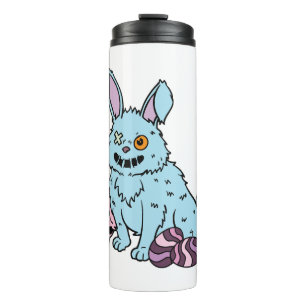 Termo Conejo Gótico Bunny Gótico Gótico Emo de Pascua Gó