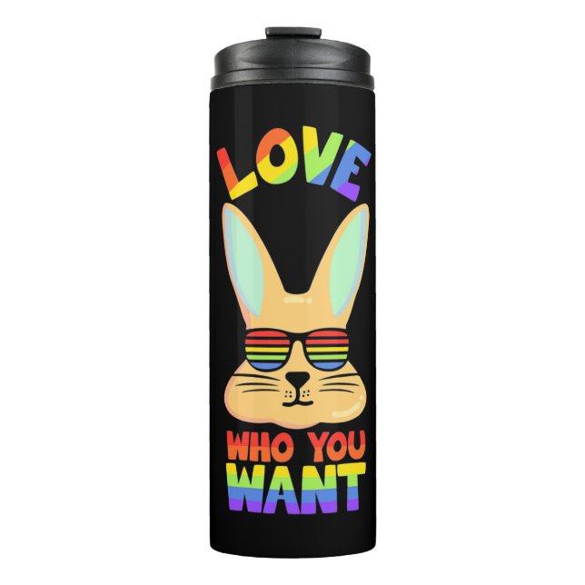 Termo Conejo LGBT de lesbianas (Anverso)