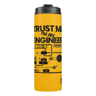 Termo Confía en mí. Soy ingeniero