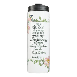 Termo Confianza en la floral del Señor