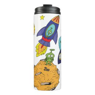 Termo Conjunto de ilustraciones personalizados sobre el 