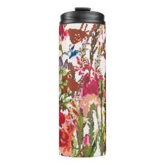 Termo Conjunto vintage de planta diversa