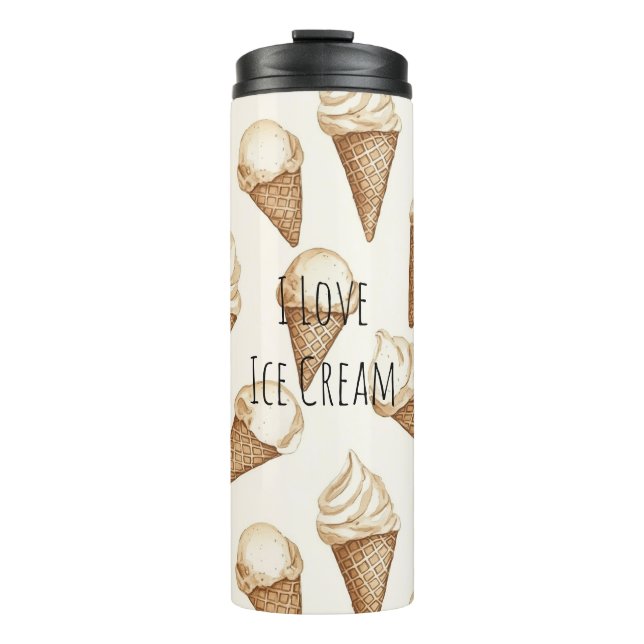 Termo Conos de helado de vainilla (Anverso)