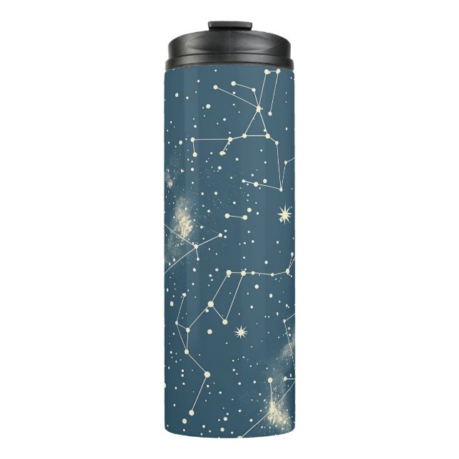 Termo Constelación celeste - Noche estrellada (1) (Anverso)