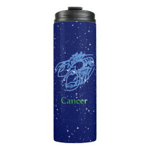 Termo Constelación de Cáncer y signo zodiacal con estrel