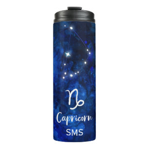 Termo Constelación de Capricornio Zodiaco Galaxia Cielo