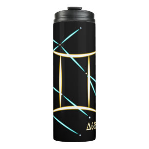 Termo Constelación Zodiacal Gemini Tumbler Térmico