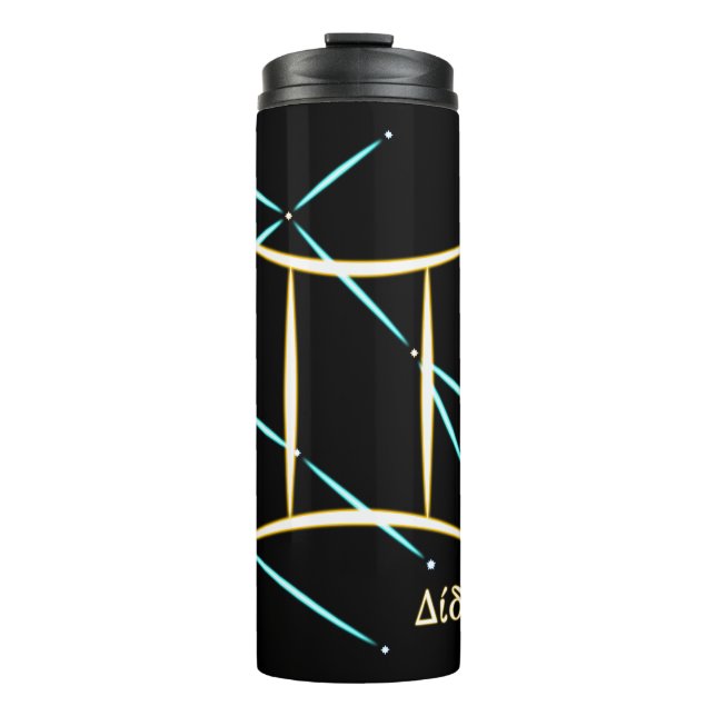 Termo Constelación Zodiacal Gemini Tumbler Térmico (Anverso)