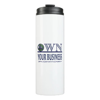 Termo Contractors Corner es el dueño de tu negocio, azul