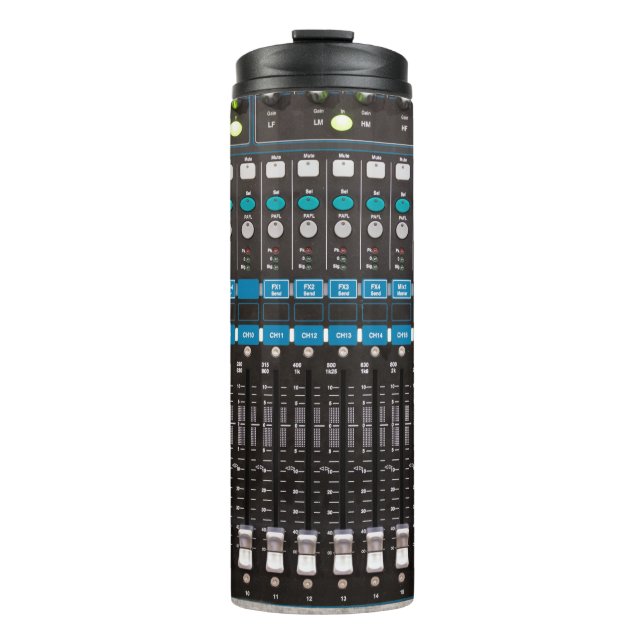 Termo Control de mezclador de sonido, sala de eventos. (Anverso)
