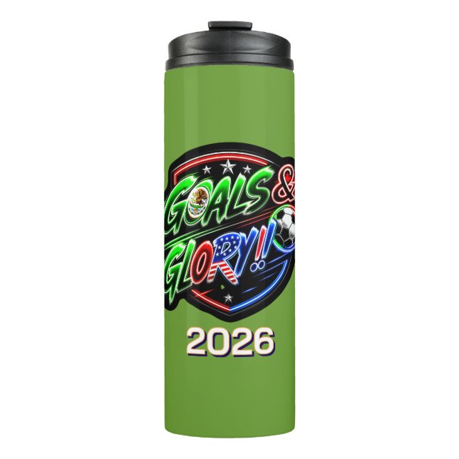 Termo Copa Mundial 2026 Celebrar (Anverso)