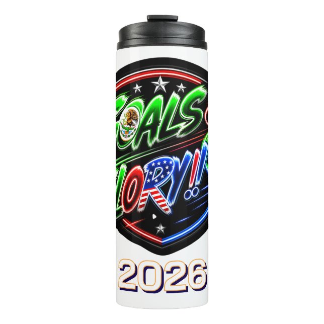 Termo Copa Mundial 2026 Celebrar (Anverso)