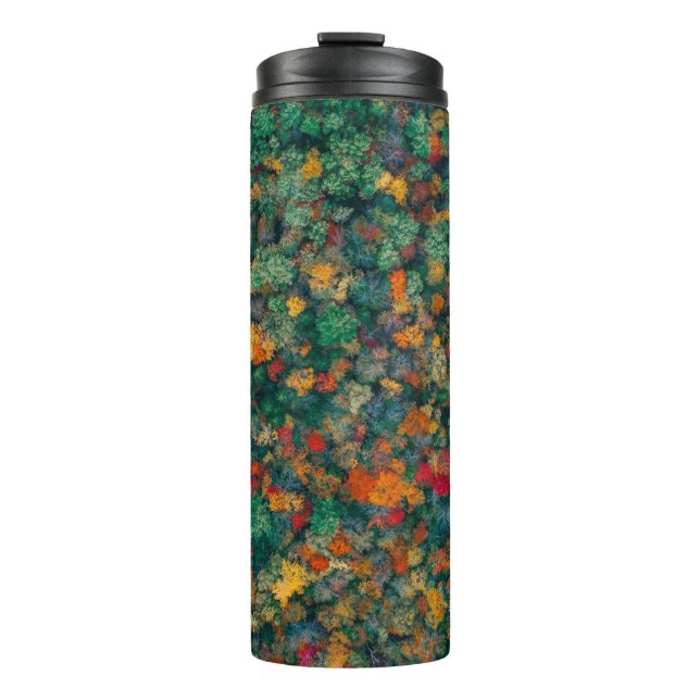 Termo Copas de árboles coloridas (Anverso)