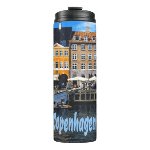 Termo Copenhague Dinamarca Capital Casas Canal Nyhavn