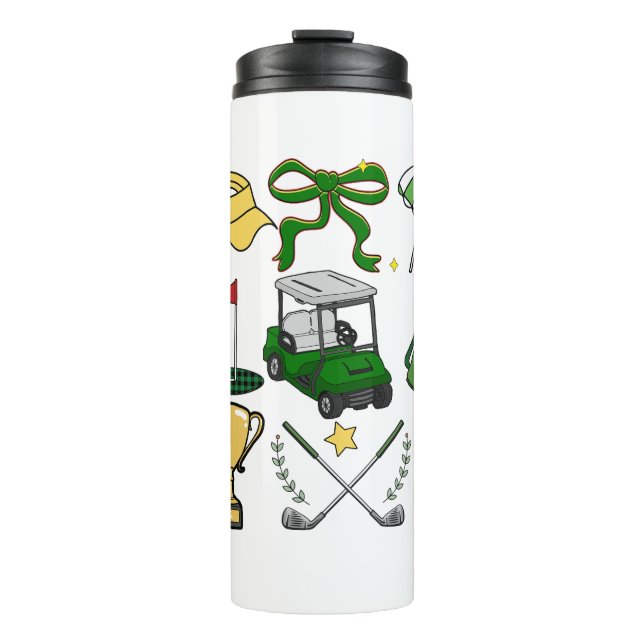 Termo Coquette de Golf Preppy (Anverso)