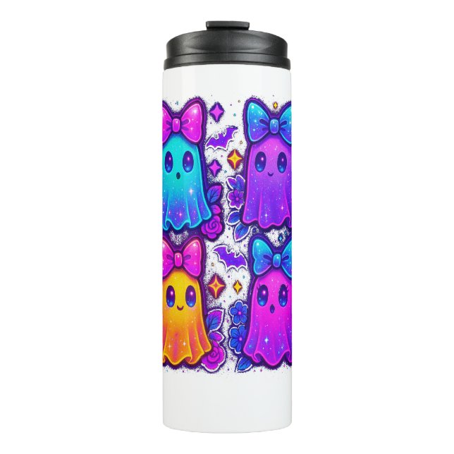 Termo Coquette Iridescent Halloween (Anverso)