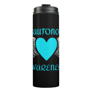 Termo Corazón/Alas...Disautonomía Tumbler térmico