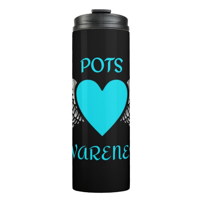 Termo Corazón/Alas...POTS (Anverso)