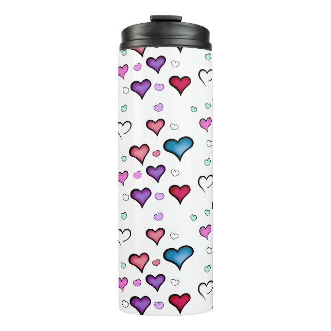 Termo corazón el día de San Valentín (Anverso)