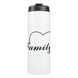 Termo Corazón familiar