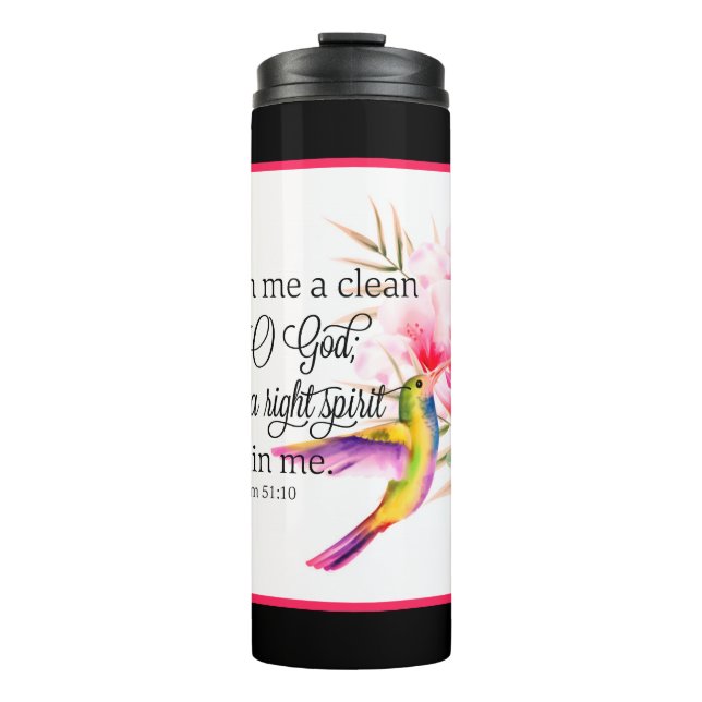 Termo Corazón limpio (Anverso)