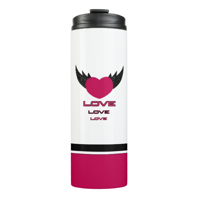 Termo Corazón volador (Anverso)