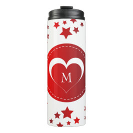 Termo Corazón Y Estrellas