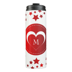 Termo Corazón Y Estrellas