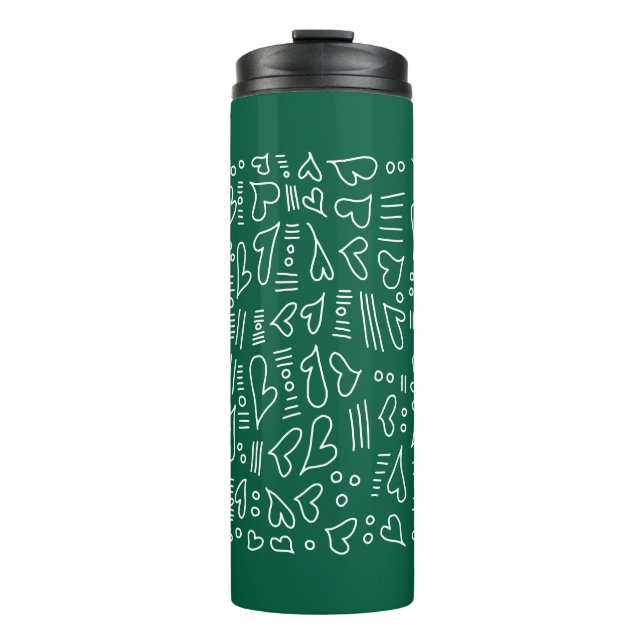 Termo Corazones de perro 35 (Anverso)