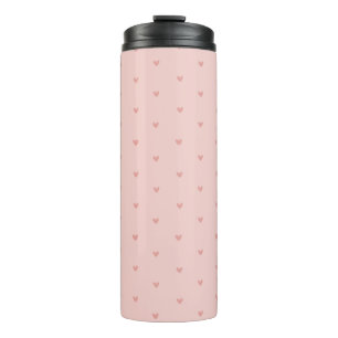 Termo Corazones Rosados Pastel Adorables