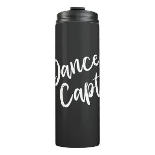 Termo Coreógrafo Capitán de Baile Personalizado Negro