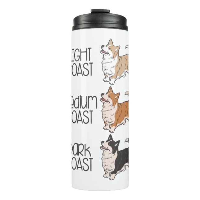 Termo Corgi Dog & Coffee (Anverso)